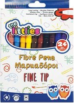 viltstiften fijne tip junior 2 mm 24-delig¬†