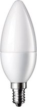 LED kaarslamp E14 6W Dimbaar 220V - 6000K - Daglicht wit (860)
