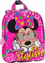 rugzak Minnie So Stylish meisjes 5 liter polyester roze