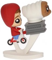 speelfiguur Elliott and E.T. on Bike 5 x 8 cm rood/wit