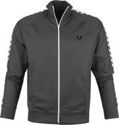 Fred Perry Taped Track Jacket Antraciet - maat L