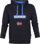 Napapijri Burgee Sweater Blauw Marine - maat L