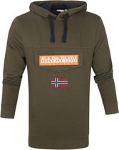 Napapijri Burgee Sweater Donkergroen - maat S