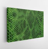 Canvas schilderij - Snake skin background -     400469971 - 50*40 Horizontal