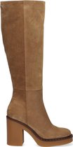 Notre-V 32290 Hoge laarzen - Dames - Beige - Maat 39