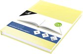 Kangaro dummyboek - A5 - pastel geel - 160 blanco pagina's - hard cover - K-5351