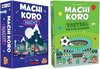 Afbeelding van het spelletje Spellenbundel - 2 stuks - Machi Koro - Nacht editie & Voetbal editie