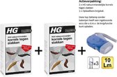HGX natuurvriendelijk korrels tegen slakken - 2 stuks + Knijpkat/Zaklamp