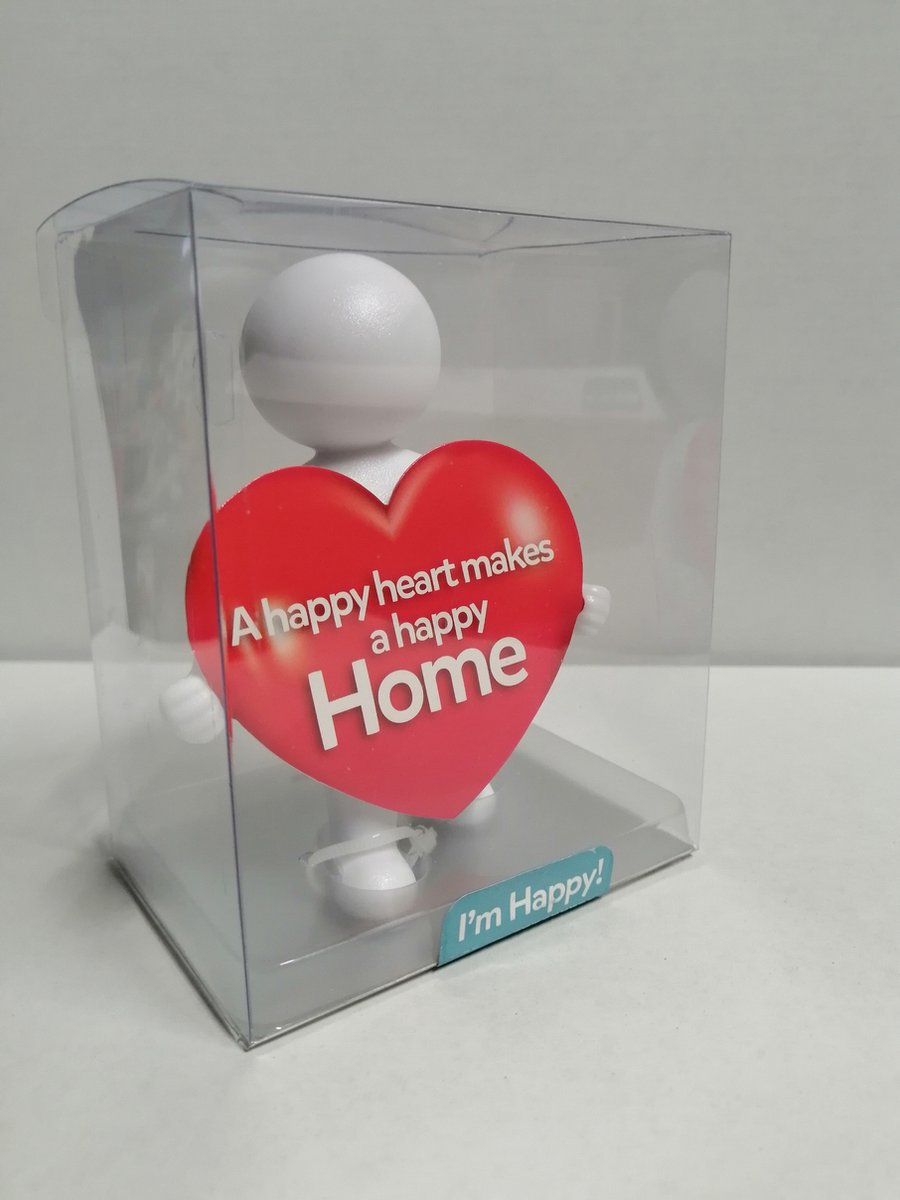 Geschenkpopje - A happy heart makes a happy Home - gift set - cadeau - 3528