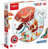 Clementoni - Klok-Legpuzzel - Hot air balloon - 96 stukjes, puzzels kinderen