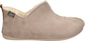 Q-Fit Madrid dames pantoffel - Beige - Maat 40