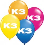 32x stuks K3 feest ballonnen