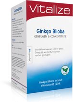 Vitalize Ginkgo Biloba 90 capsules - Geheugen & Concentratie - Evenwichtig in stress-situaties²