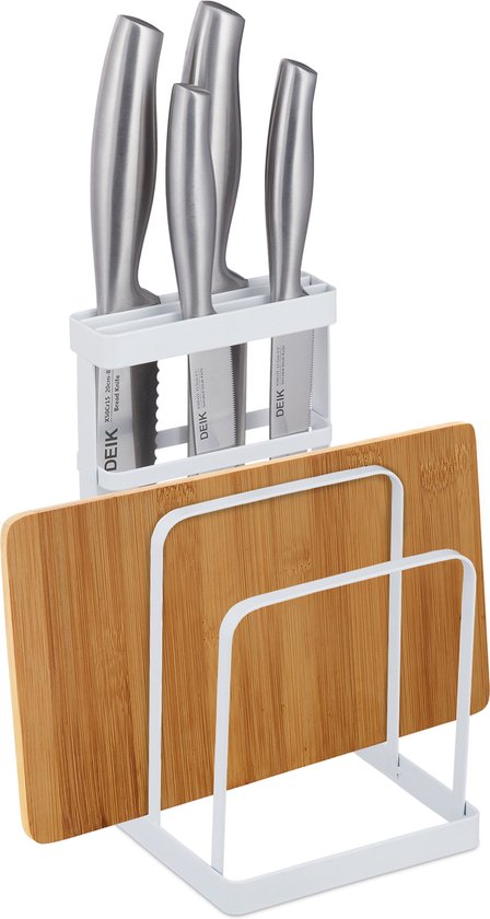 Snijplanken Folio met houder, set van 4