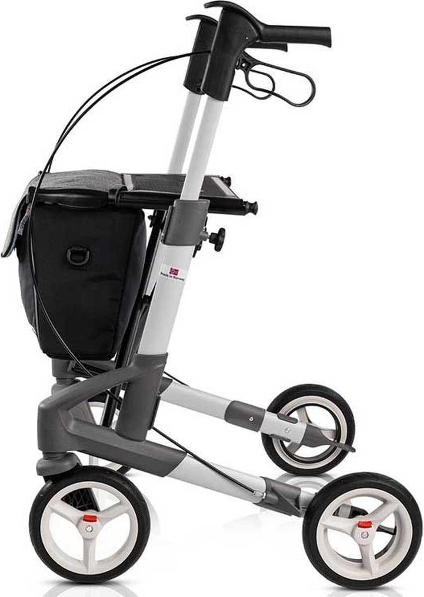 Goedkoopste Rollator Topro Troja 5G - S - Zilver (Zachte wielen | 7,8 kg