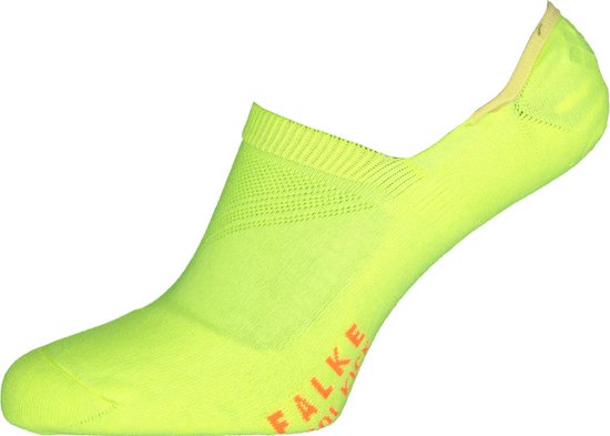 FALKE Cool Kick invisible unisex sokken - neon lime (lightning) -  Maat: