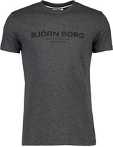 Björn Borg T-shirt - Slim Fit - Grijs - XXL