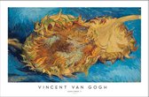 Walljar - Vincent van Gogh - Zonnebloemen II - Muurdecoratie - Canvas schilderij