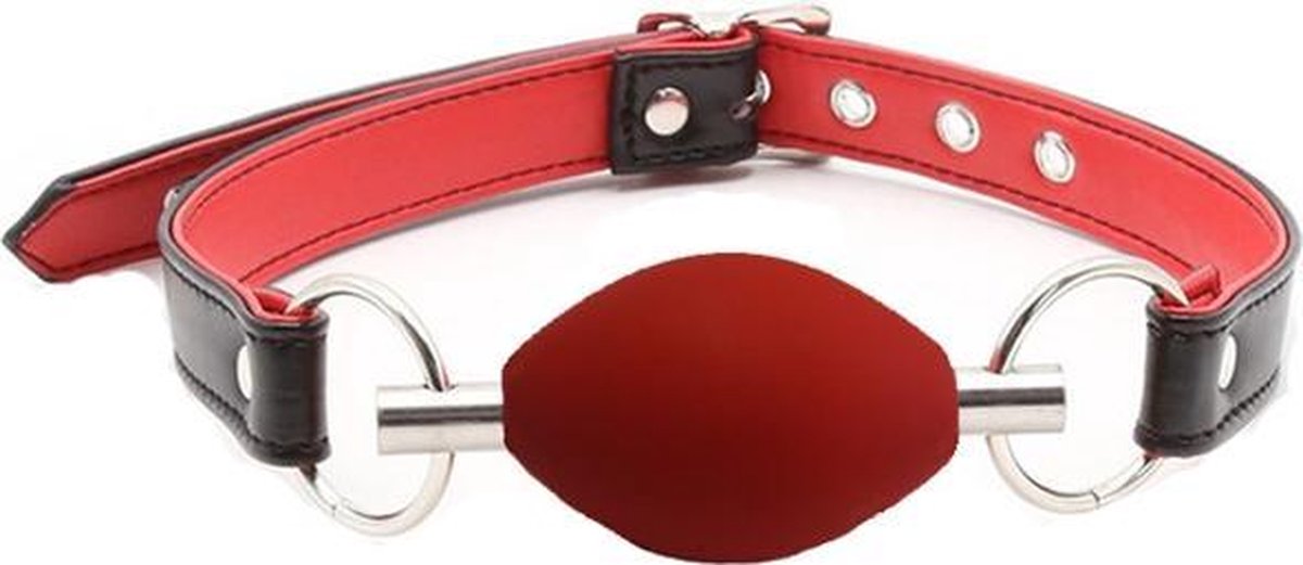 Rode Ovale Ball Gag