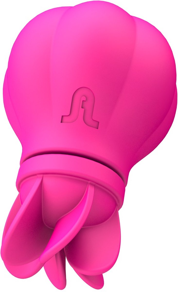 Goedkoopste Adrien Lastic - Caress - Clitoris Vibrator met vijf opzetstukken - roze