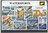 Afbeelding van het spelletje Watersport – Luxe postzegel pakket (A6 formaat) : collectie van verschillende postzegels van watersport – kan als ansichtkaart in een A6 envelop - authentiek cadeau - kado - geschenk - kaart - roeien - kayakken - zeilen - suppen - kitesurfen - surfen