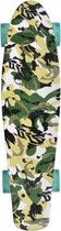 Retro skateboard Free spirit groen 79 cm