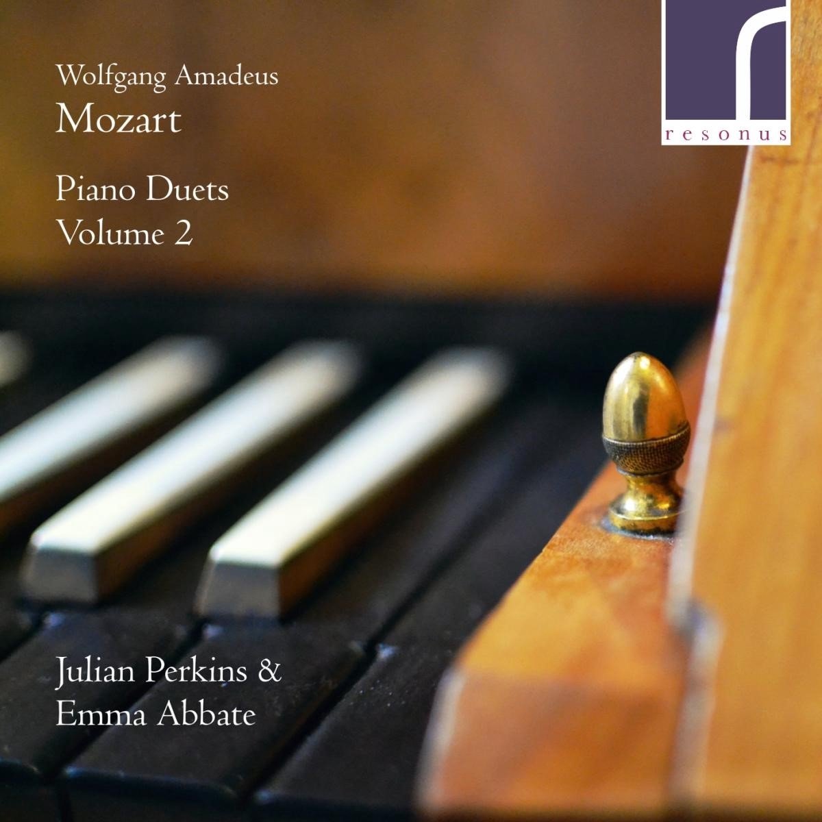 Julian Perkins & Emma Abbate - Mozart: Piano Duets, Volume 2 (CD)