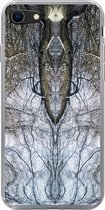 Coque iPhone 8 - Arbre - Art - Psychédélique - Siliconen