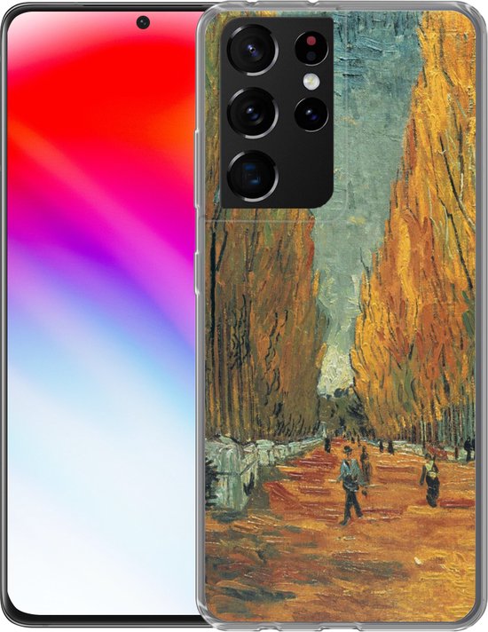 Coque Samsung Galaxy S21 Ultra - Champs Élysées - Vincent van Gogh - Siliconen
