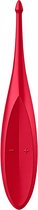 Twirling Fun Tip Vibrator - Poppy Red - Clitoral Stimulators