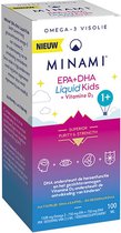 Minami Nutrition MorEPA EPA+DHA Liquid Mini + Vitamine D3 Vloeibaar 100ml