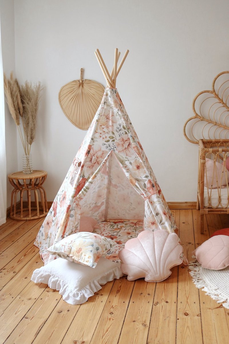 Moi Mili Tipi Speeltent Print Flower Power