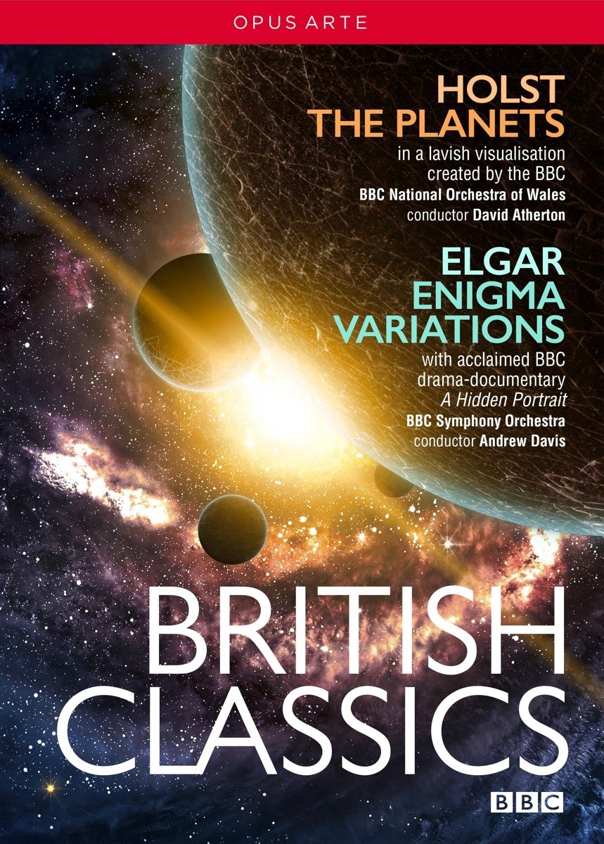 BBC Symphony Orchestra Sir Andrew D - Holst: British Classics The Planets & Enigma (2 DVD)