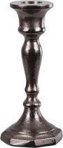 Oneiro’s Luxe kandelaar BARBARA GOUD –7x15cm- kaarsenhouder - waxinelichthouder - decoratie – woonaccessoires – wonen -decoratie – kaarsen – metaal - hout