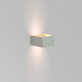 LED vierkante Wandlamp | Wit | Dimbaar | IP20 | 6W | 3000K - Warm wit