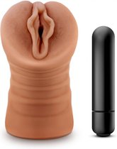 M for Men - Julieta Masturbator With Bullet Vibrator - Vagina