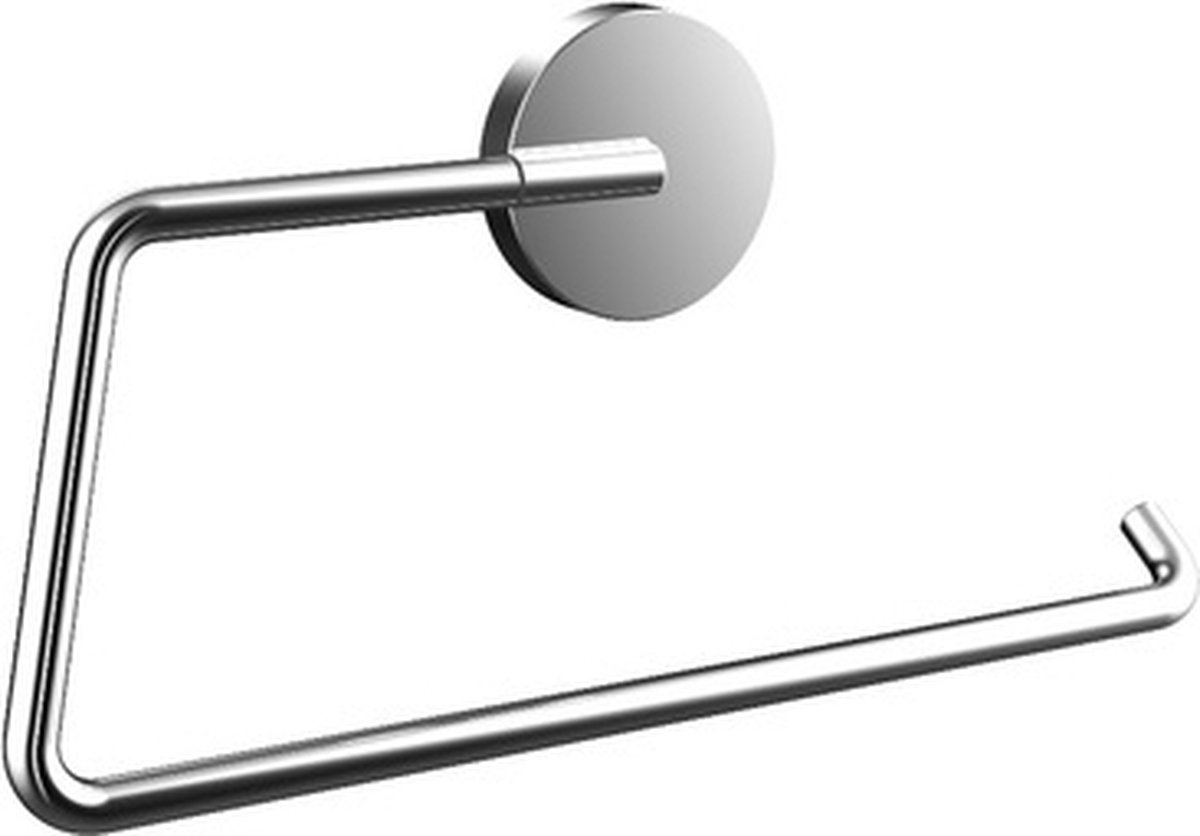 Emco Round Handdoekring Chroom