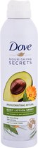Dove Body Lotion Spray 190ml Invigorating Ritual Avocado Oil&Calendula