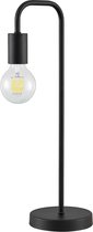 Lindby - Tafellamp - 1licht - IJzer - H: 51 cm - E27 - zwart mat