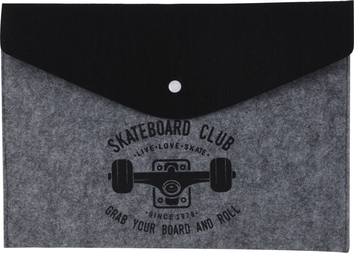 Documentenmap A4 Skateboard club
