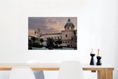 Canvas Schilderij Italië - Kathedraal - Sicilië - 60x40 cm - Wanddecoratie