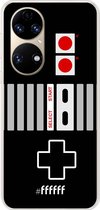 6F hoesje - geschikt voor Huawei P50 -  Transparant TPU Case - NES Controller #ffffff