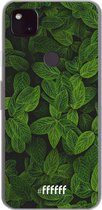 6F hoesje - geschikt voor Google Pixel 4a 5G -  Transparant TPU Case - Jungle Greens #ffffff