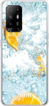 6F hoesje - geschikt voor OPPO A94 5G -  Transparant TPU Case - Lemon Fresh #ffffff