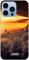 6F hoesje - geschikt voor iPhone 13 Pro - Transparant TPU Case - Sea of Clouds #ffffff