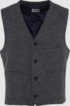 Casual Jersey Vest Navy