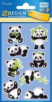 AVERY Doel Vorm ZDesign KIDS Glanzende Sticker 'Panda