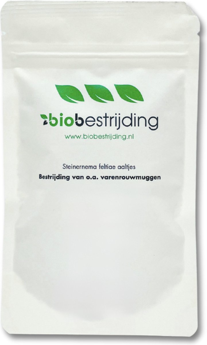 Biobestrijding - 10 miljoen aaltjes tegen rouwvliegjes - Voor 50 kamerplanten of 20m²