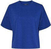 Pieces T-shirt Pcchilli Summer 2/4 Loose Sweat Noos 17118870 Mazarine Blue Dames Maat - S