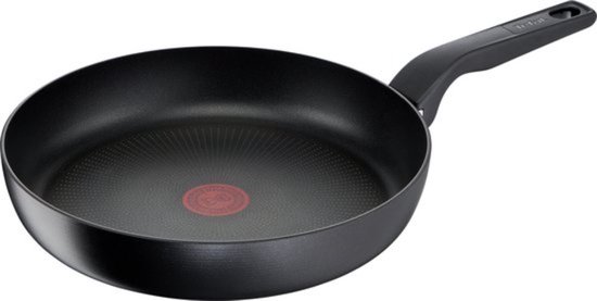 Tefal Hard Titanium Pro Koekenpan - Ø28cm - Extra diep - Inductie - Aluminium - Zwart